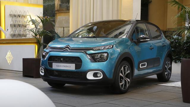 El nuevo Citroën C4 2020 en su presentación en Madrid.