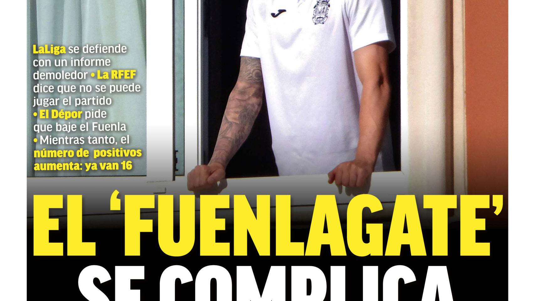 La portada del diario MARCA (24/07/2020)
