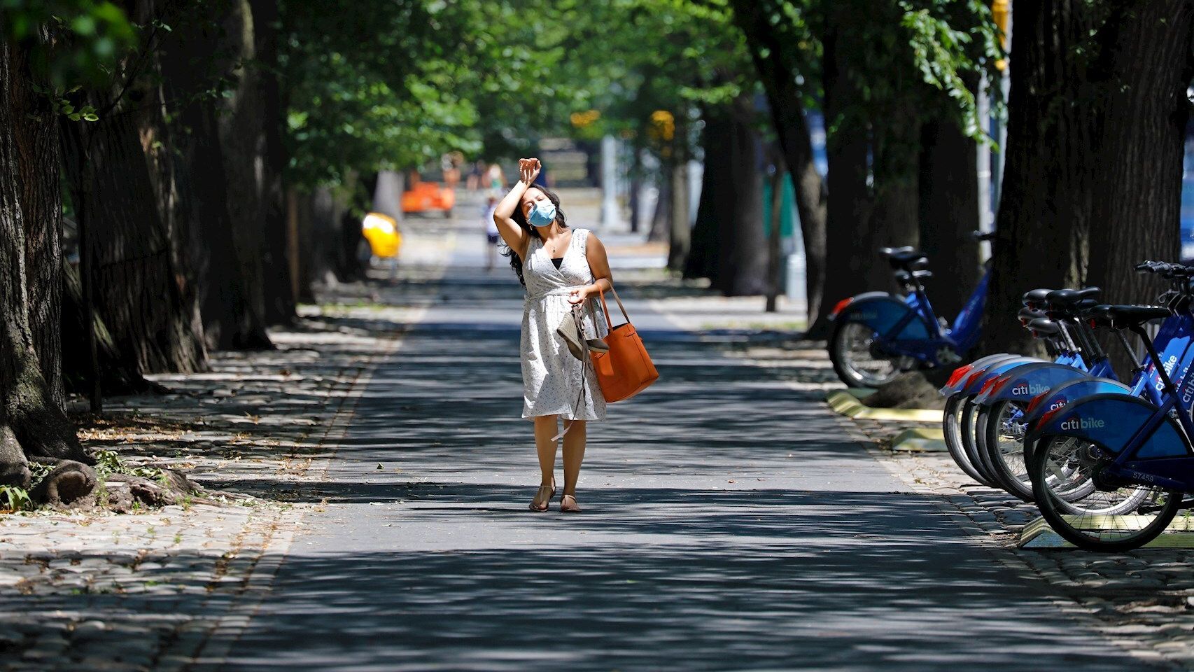 Calor hasta a la sombra. EFE/EPA/Peter Foley