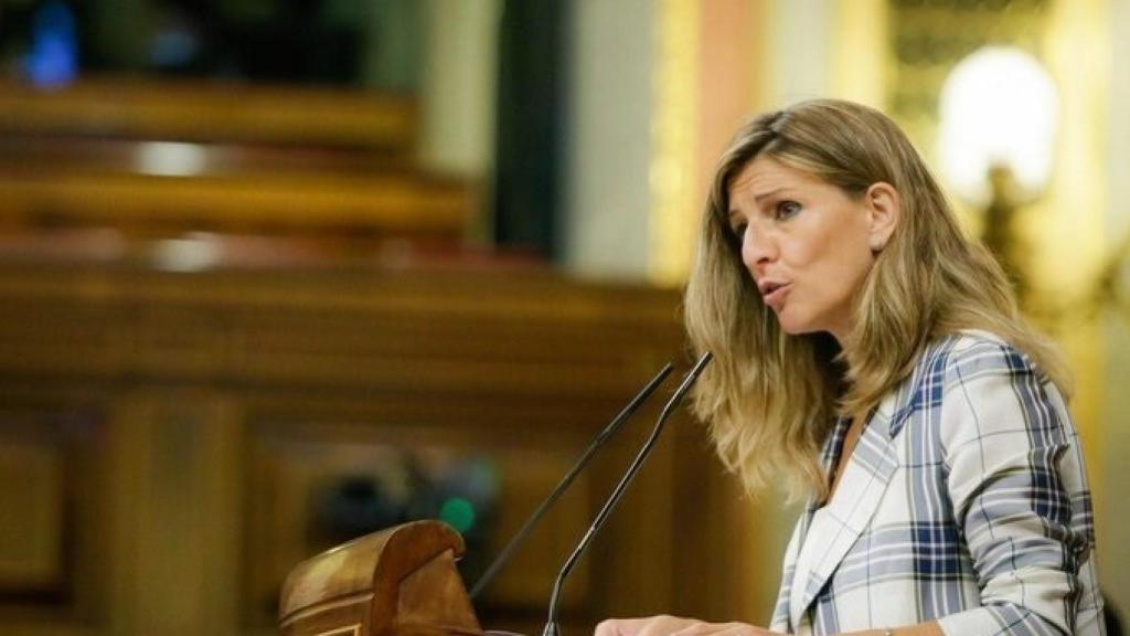 La  ministra de Trabajo y Economía Social, Yolanda Díaz, ha sido una de las partes activas del Gobierno en las negociaciones de la nueva ley.