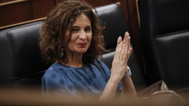 La ministra de Hacienda, María Jesús Montero.