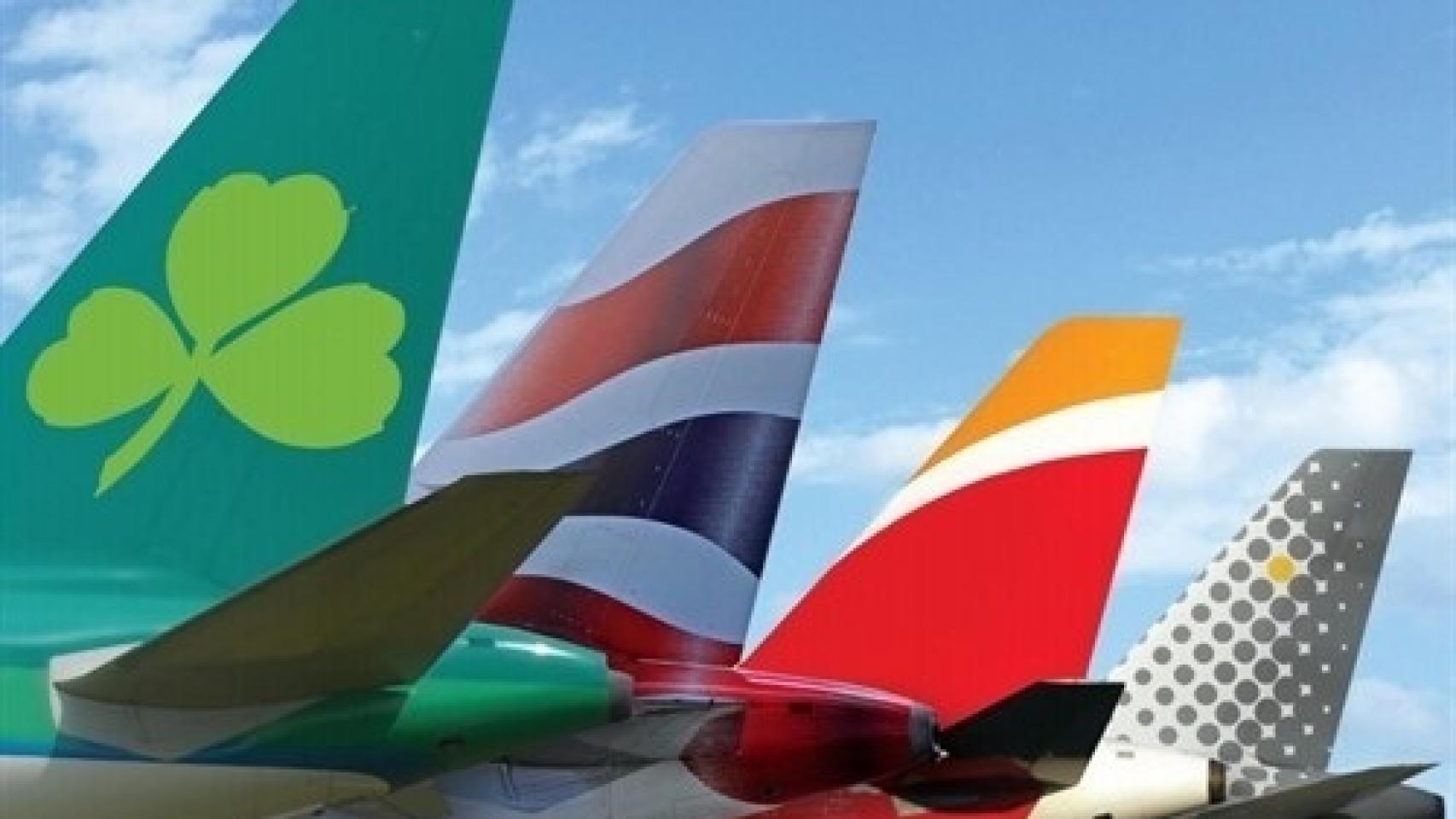 Aviones de IAG.