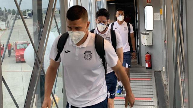 Así llegaron los jugadores del Fuenlabrada en julio de 2020