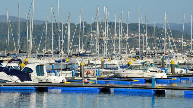 Puerto deportivo de Sada.