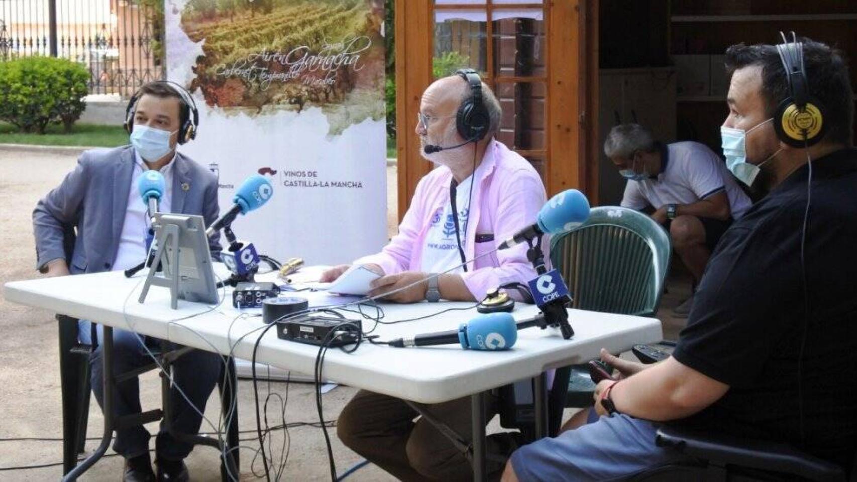Francisco Martínez Arroyo, César Lumbreras y Ramón Amores este sábado en directo en Cope desde La roda
