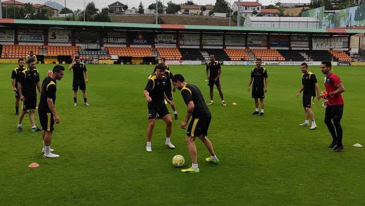 Entrenamiento del Portugalete