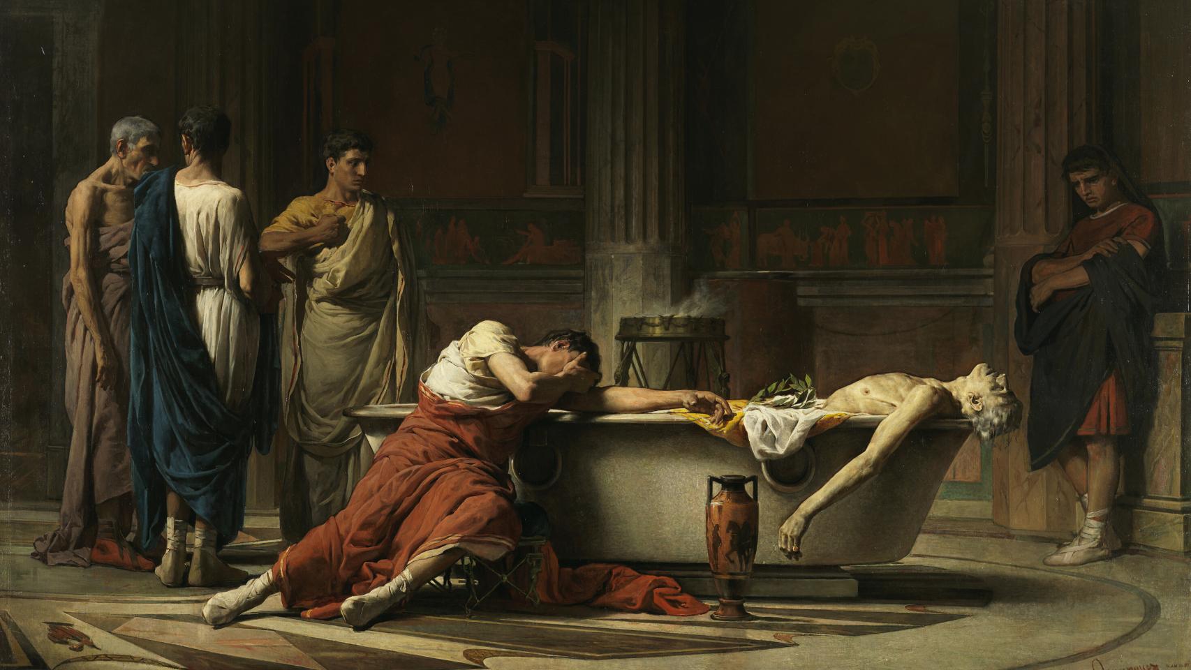 'La muerte de Séneca'.