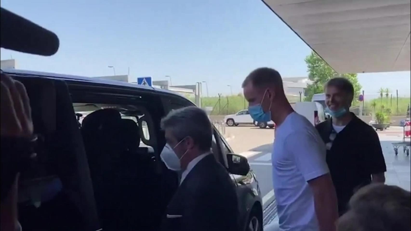 Ter Stegen, cazado en Barcelona