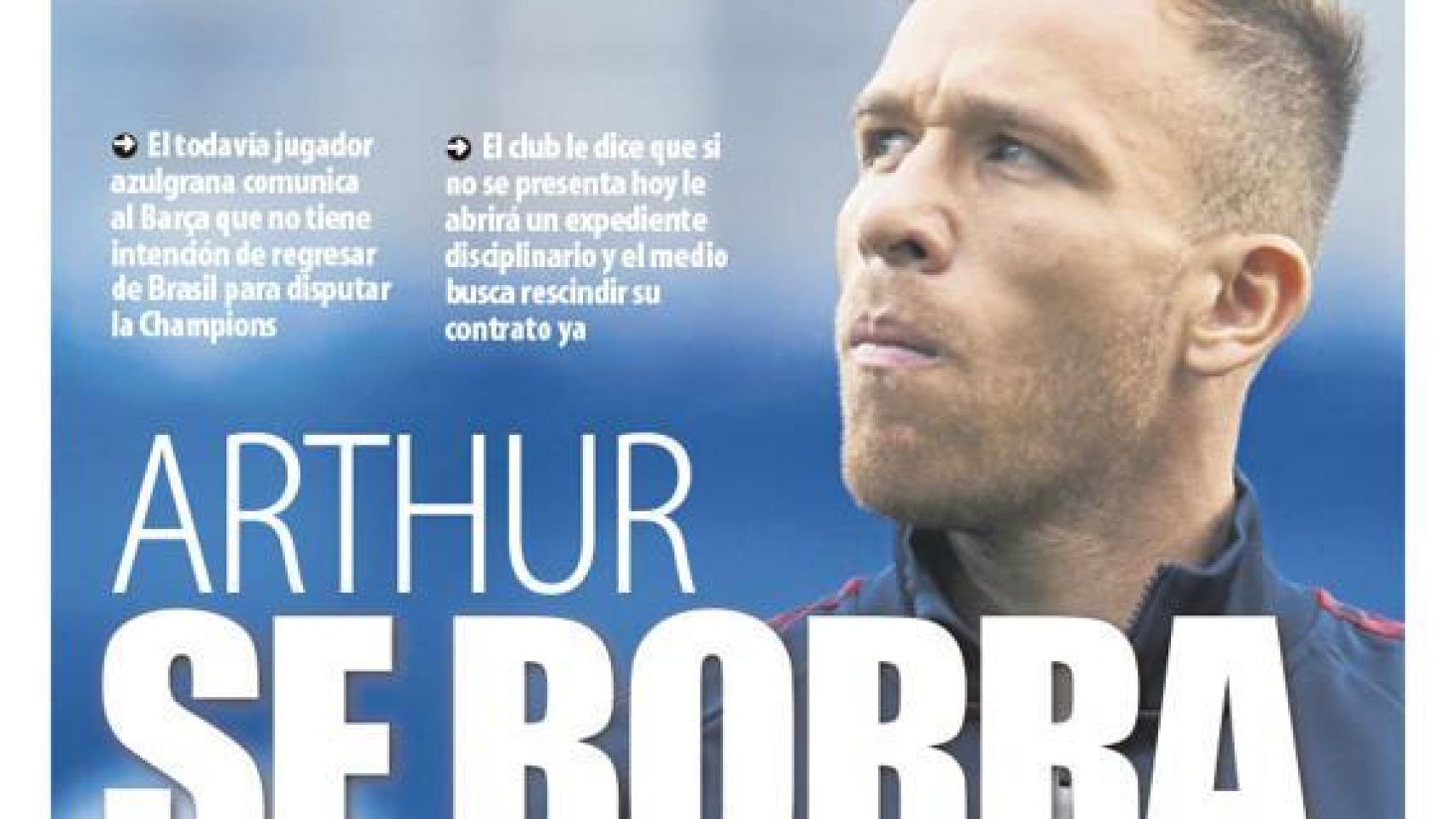 Portada Mundo Deportivo (28/07/20)