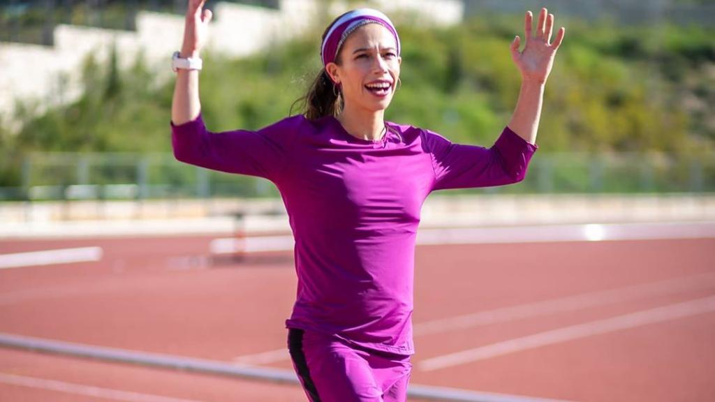 Bracha 'Beatie' Deutsch, atleta de maratón. Foto: Instagram (@marathonmother)
