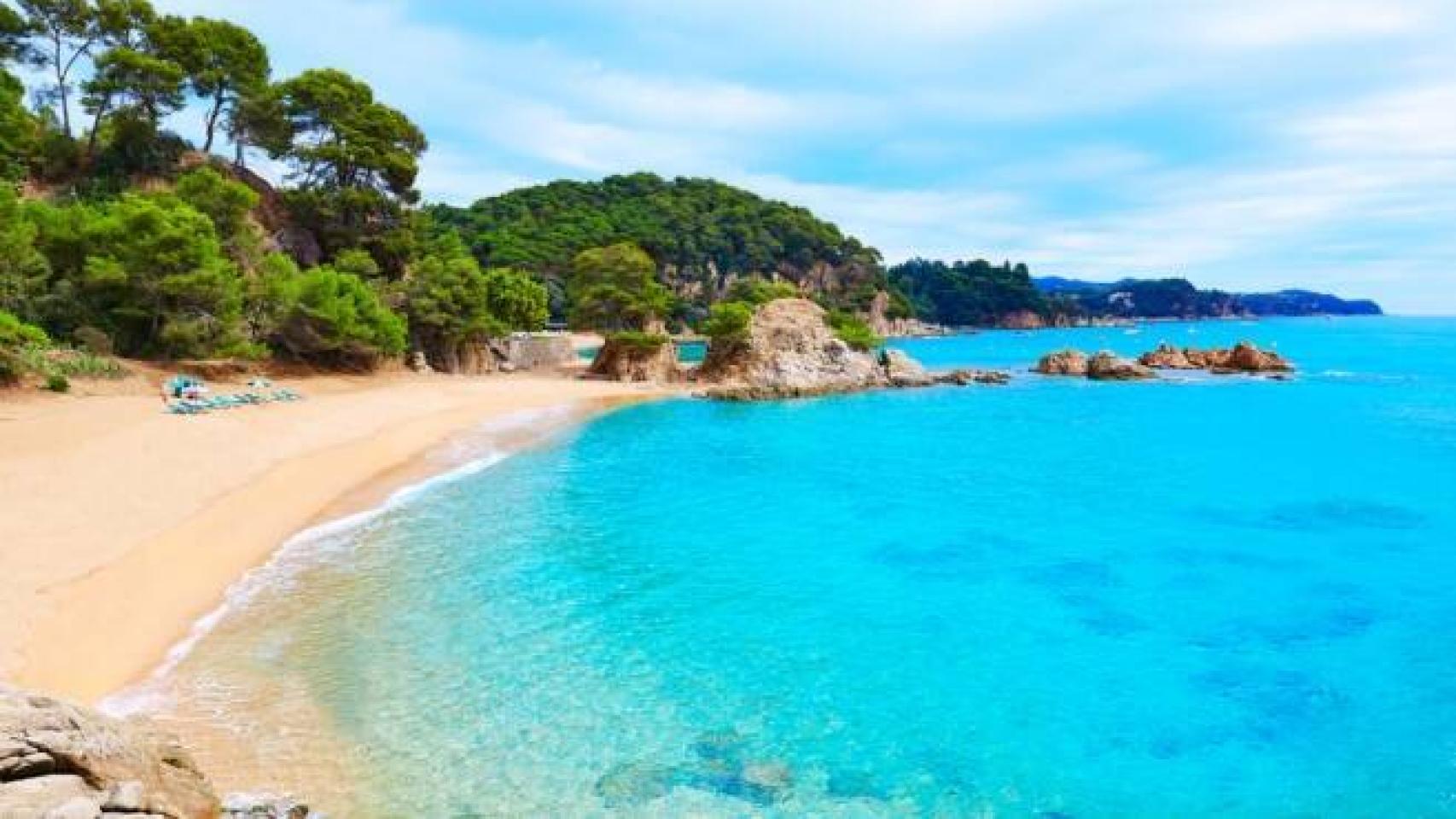 Una playa de la Costa Brava