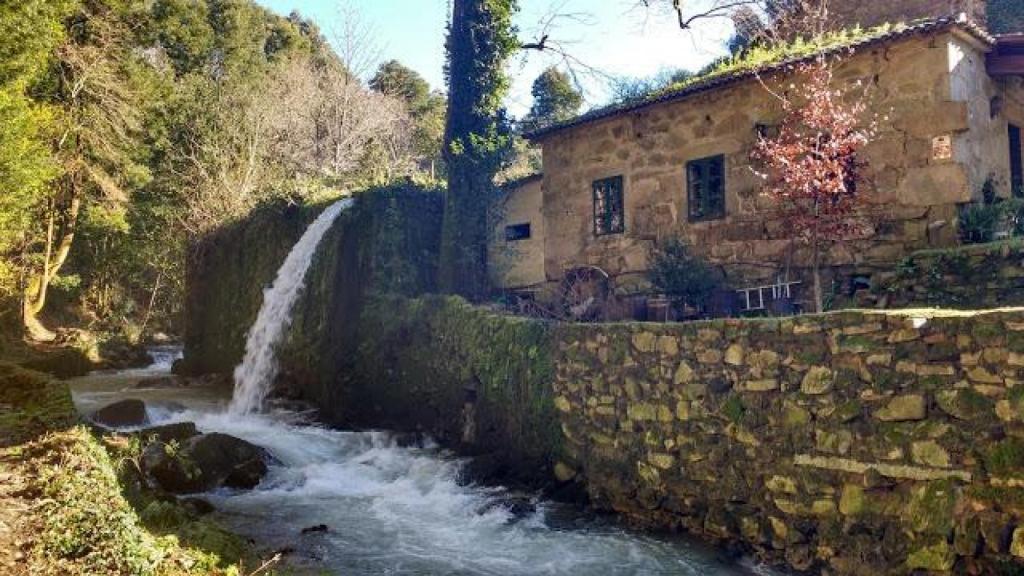 Salto do Tinto, junto al Pazo do Faramello (Grancalili vía Wikiloc)