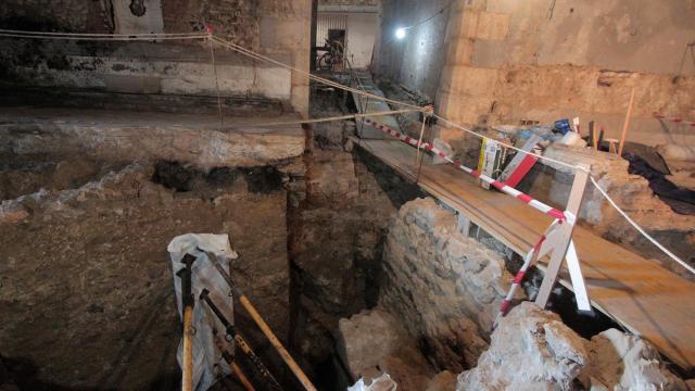 Imagen de los vestigios romanos hallados en Ceuta.