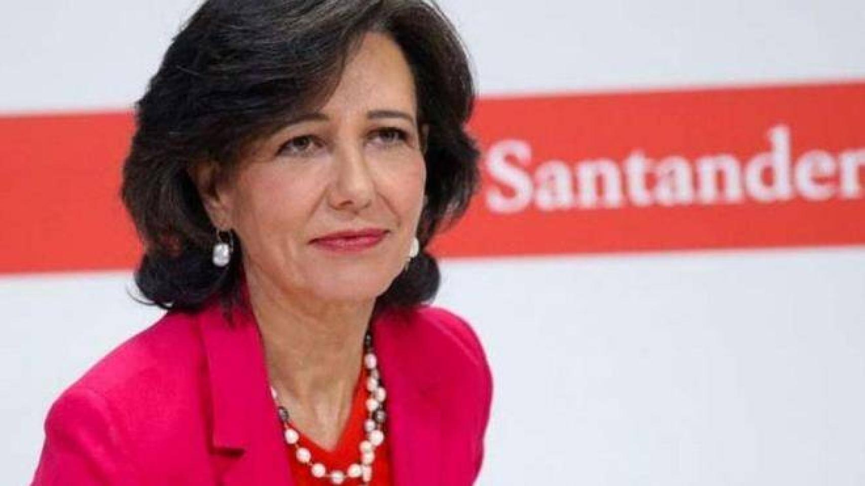 Ana Botín, presidenta del Santander