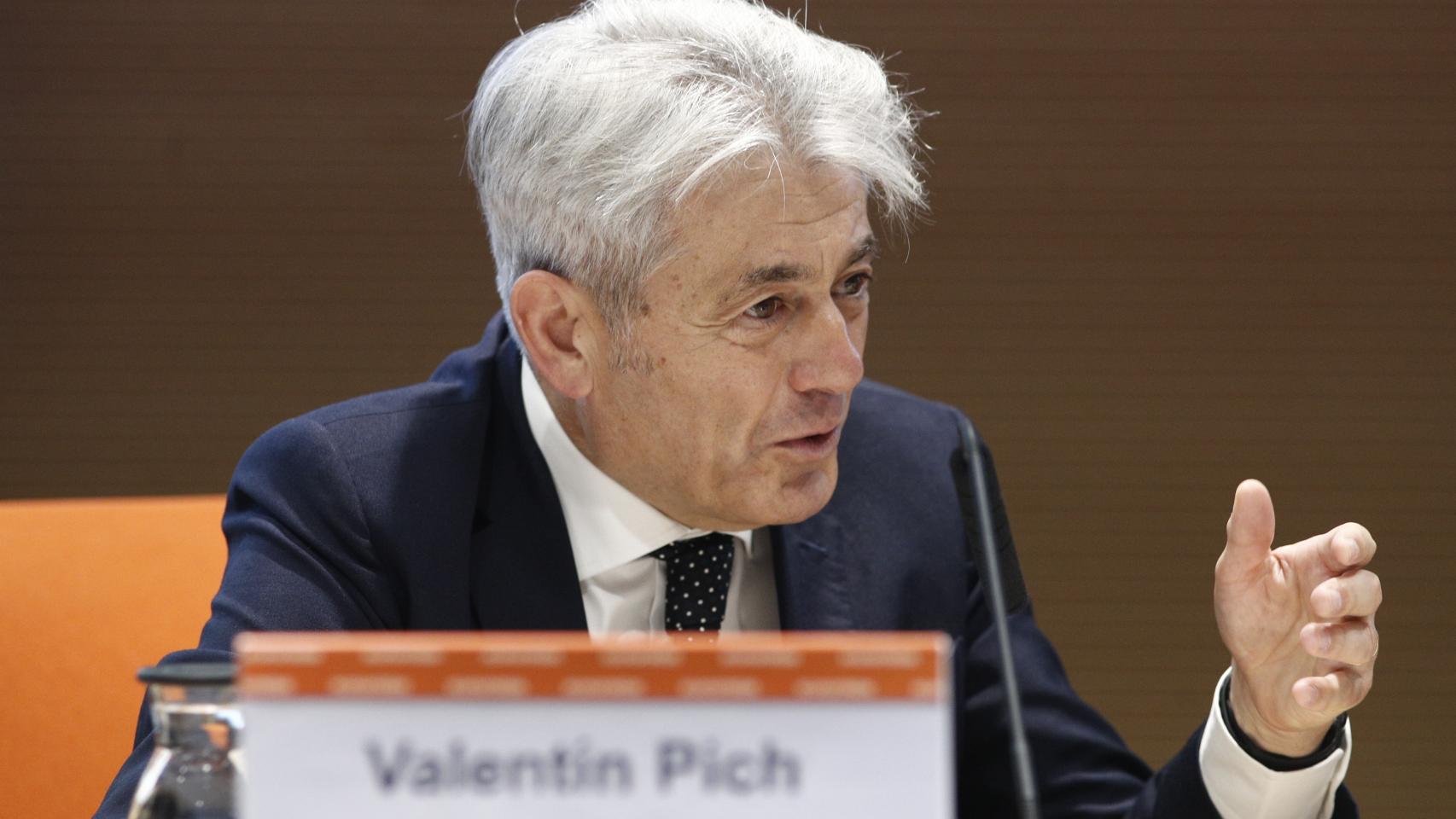 El presidente del Consejo General de Economistas de España, Valentín Pich.