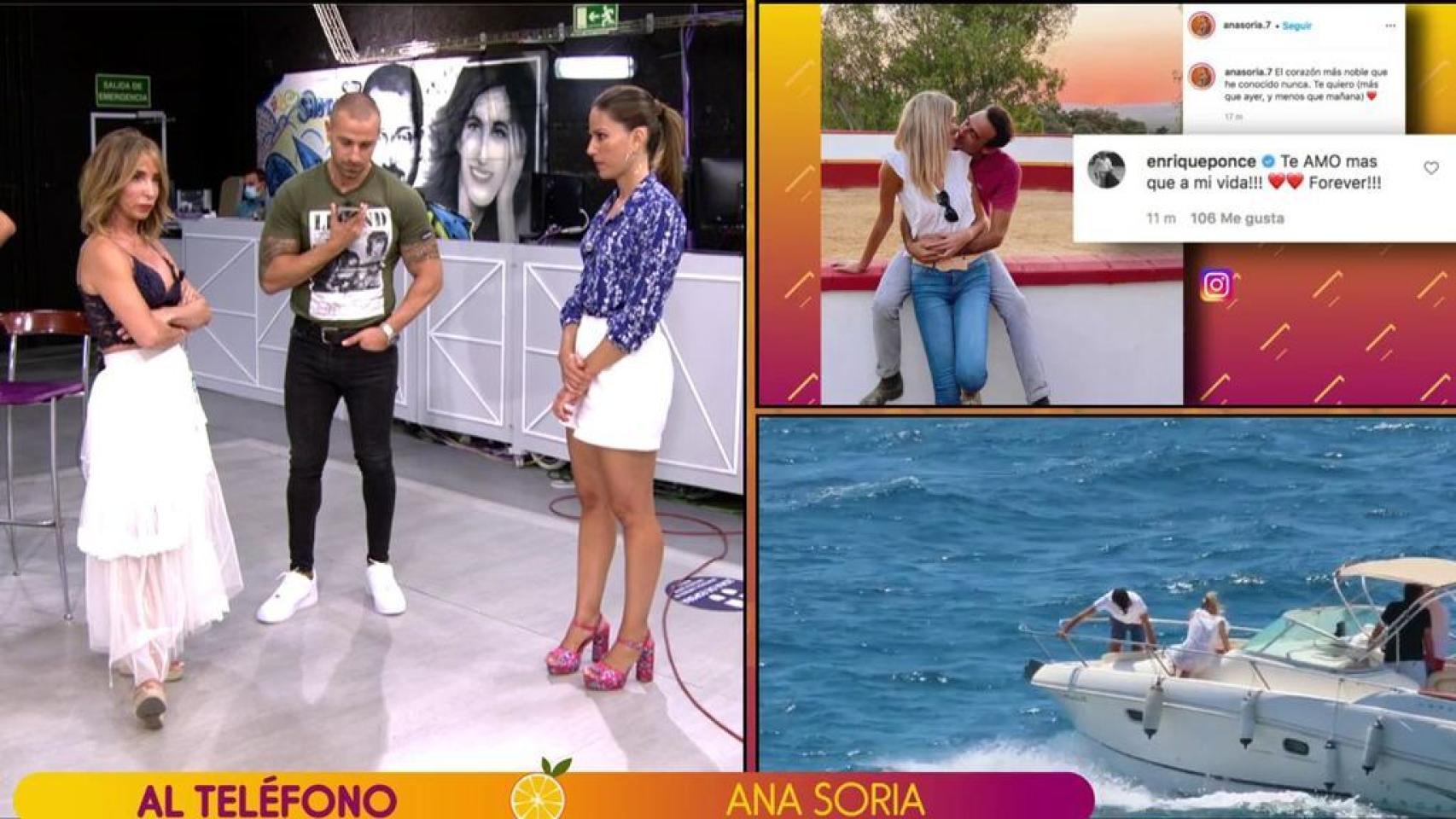 Rafa Mora ha logrado que Ana Soria llame en directo al programa.