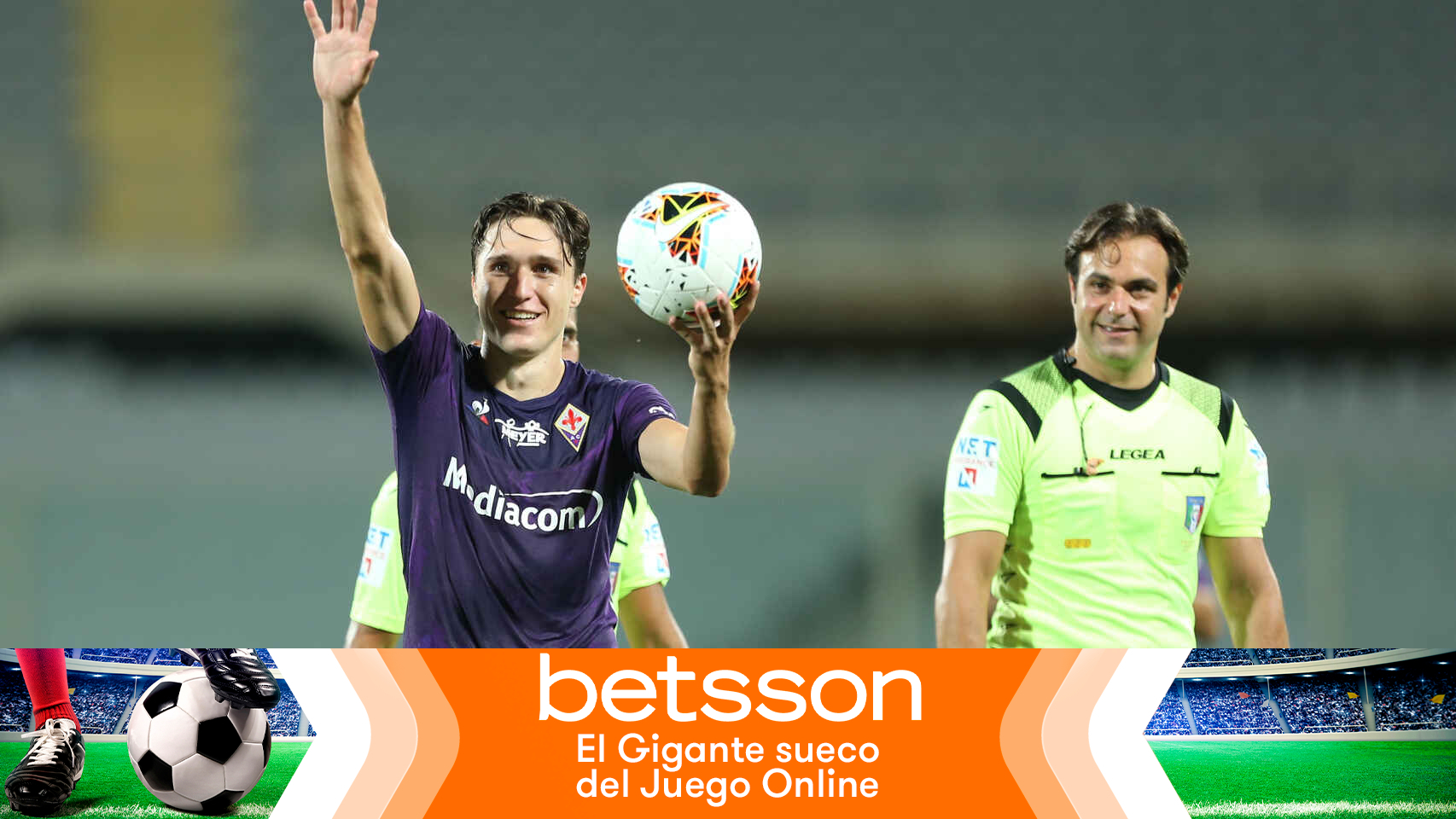 Chiesa, jugador de la Fiorentina