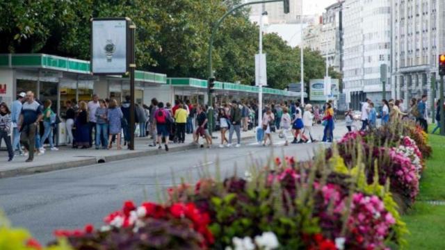 Una de las ediciones anteriores de la Feria del Libro.