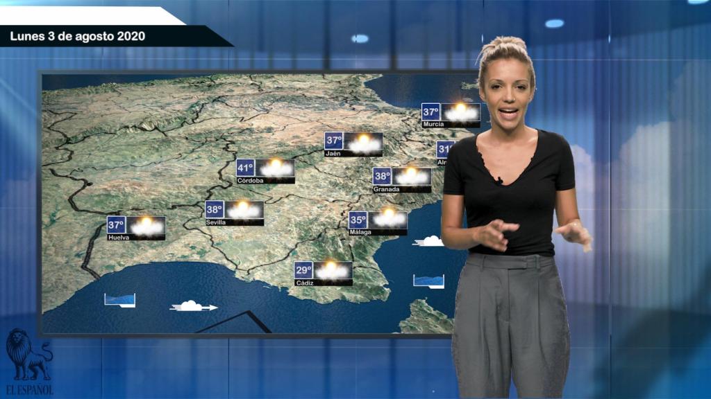 El calor da un respiro este lunes para volver a repuntar a mediados de semana