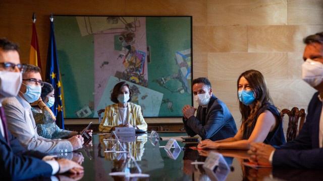 Reunión este lunes entre el Gobierno y Ciudadanos.