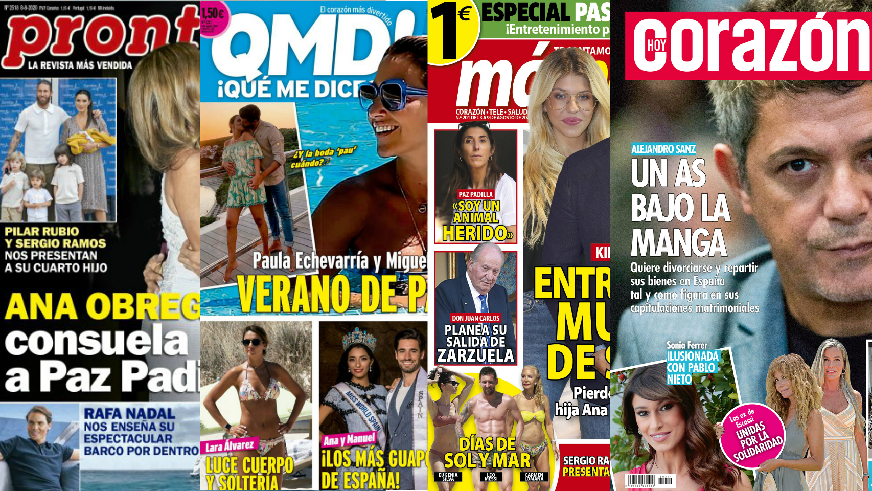 Portadas de revistas.