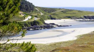 Estuario de la Ría de Lires. Foto: Turismo de Galicia