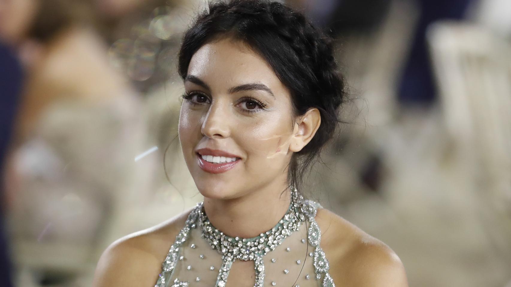 Georgina Rodríguez en un evento en Madrid.