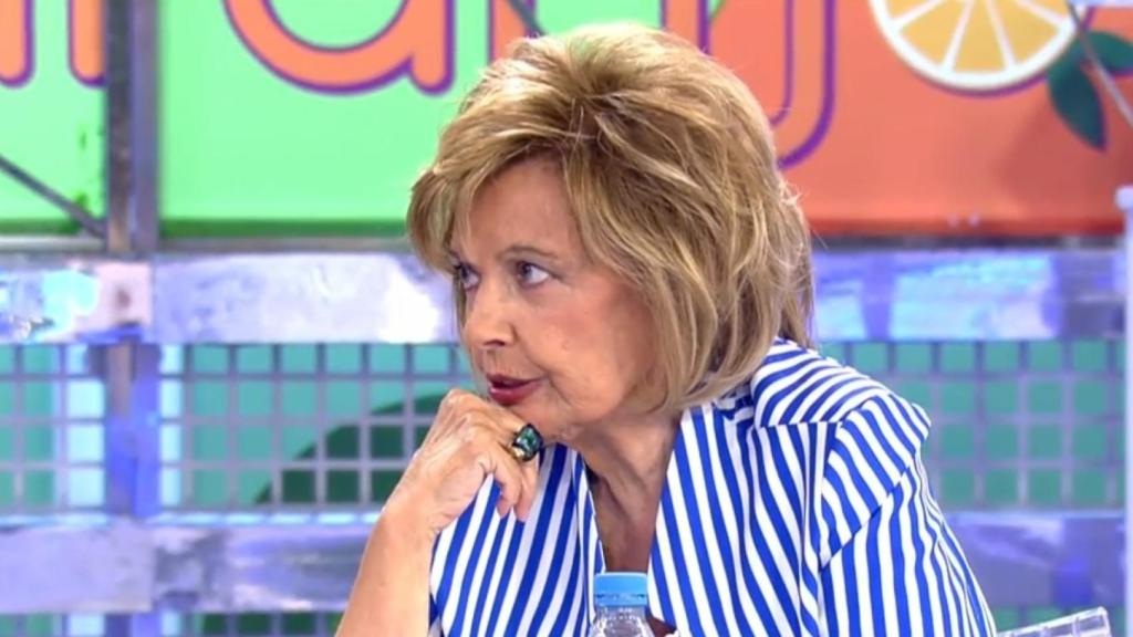 María Teresa Campos en 'Sálvame'.