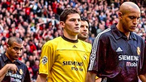 Foto de Iker Casillas con 'Los Galácticos'