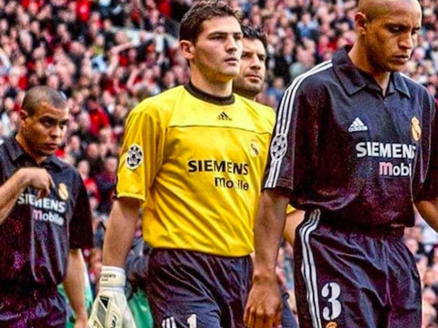 Foto de Iker Casillas con 'Los Galácticos'