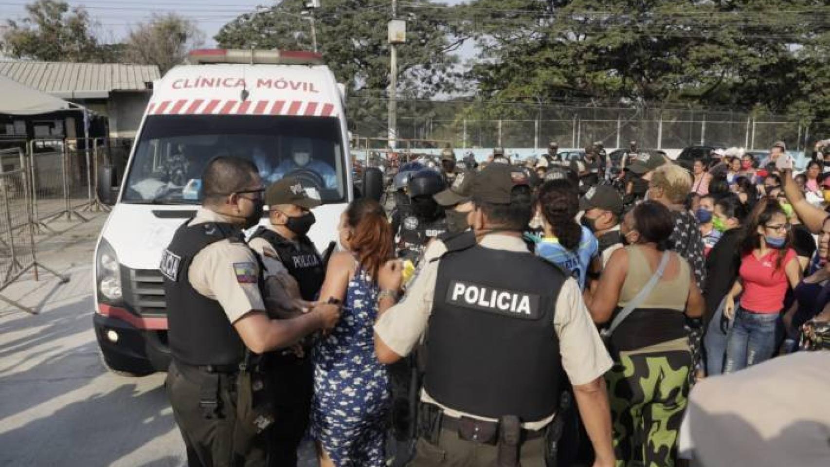 Motín en una cárcel de Guayaquil.