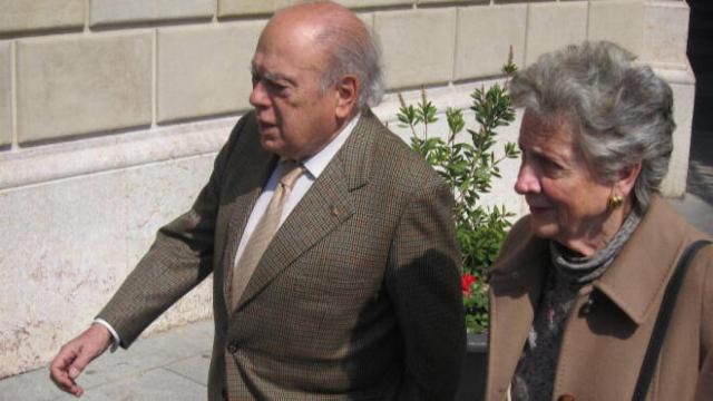Jordi Pujol y Marta Ferrusola.