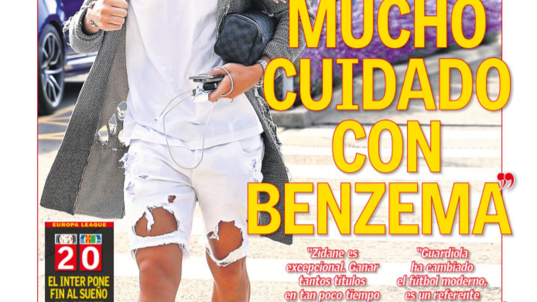 La portada del diario AS (06/08/2020)