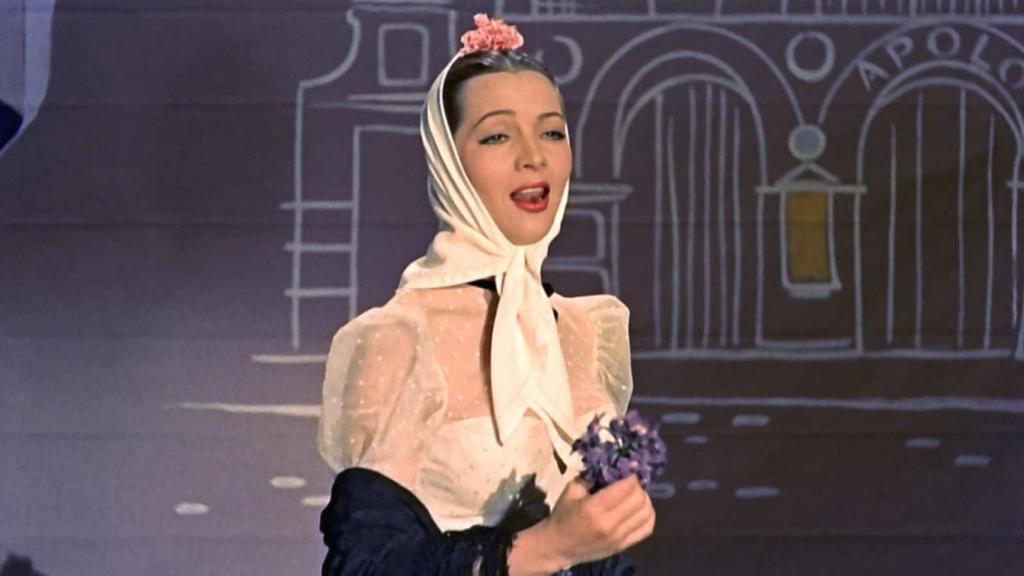 Sara Montiel, en una de sus películas.