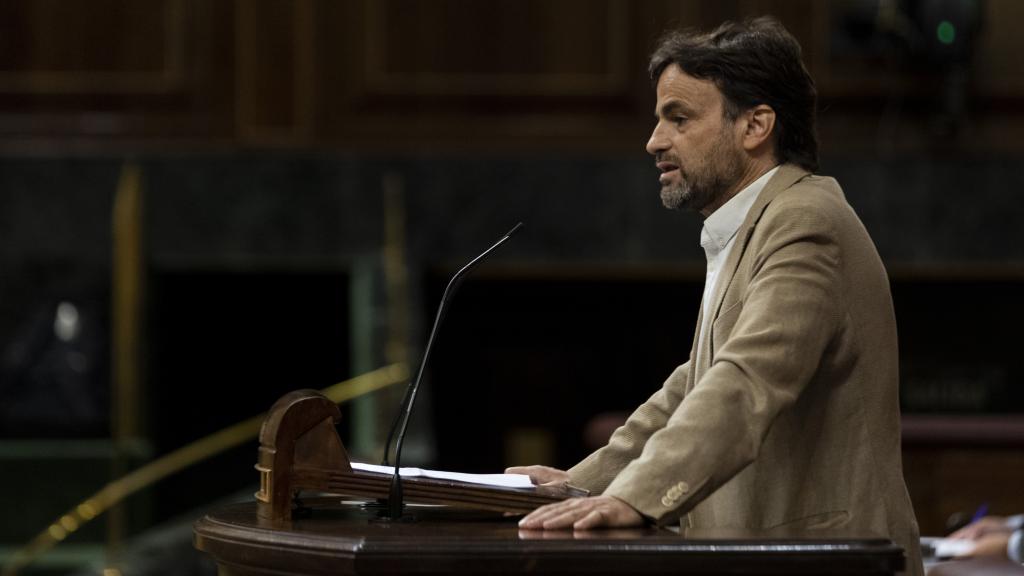 El presidente del grupo parlamentario Unidas Podemos en el Congreso de los Diputados, Jaume Asens.