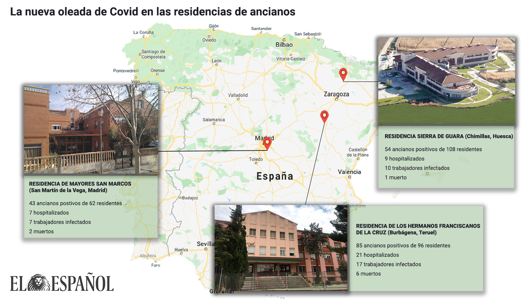 La nueva oleada de Covid en las residencias de ancianos.