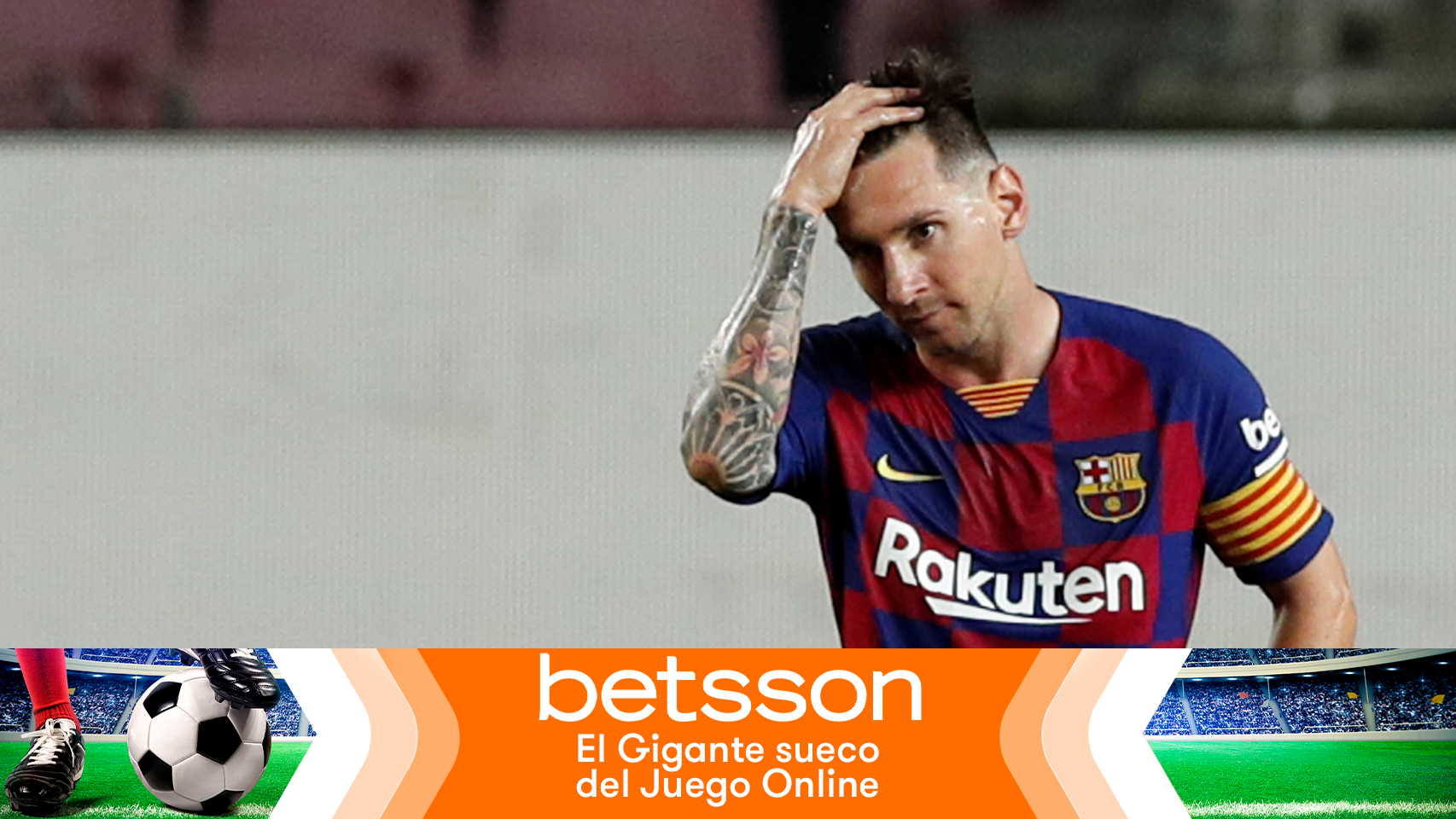 Leo Messi, en un partido del Barcelona