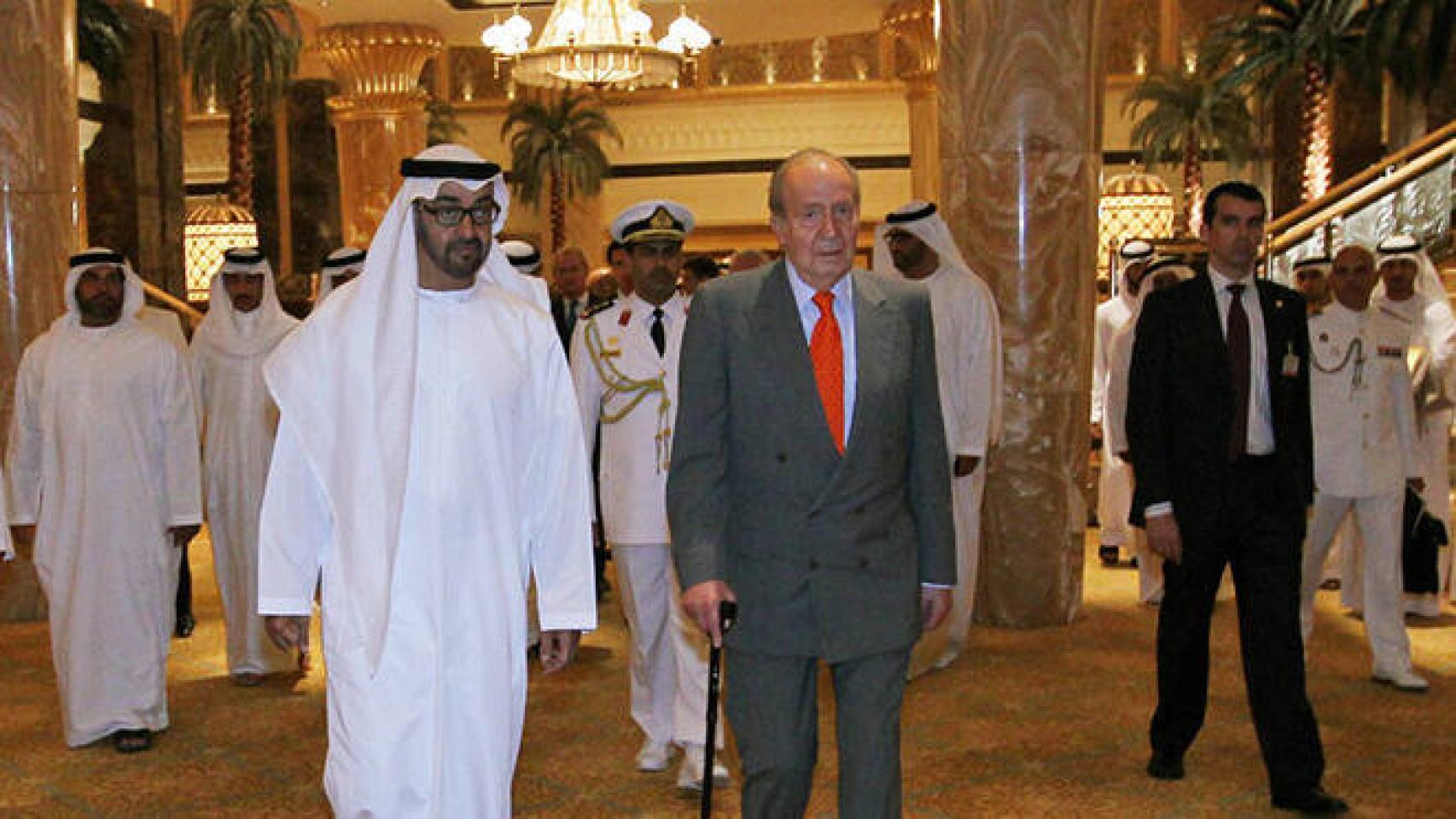 Imagen de archivo del Rey Juan Carlos en 2014.