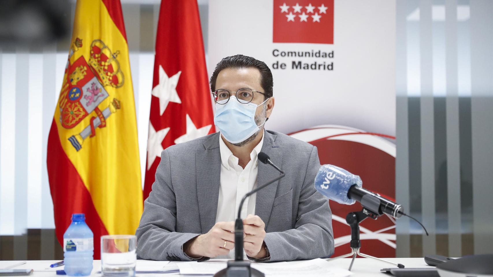 El consejero de Hacienda y Función Pública de la Comunidad de Madrid, Javier Fernández-Lasquetty.