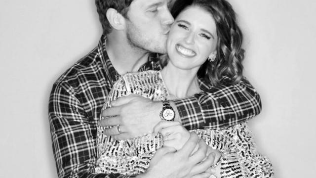 Chris Pratt y Katherine Schwarzenegger, en una imagen compartida en sus redes sociales.