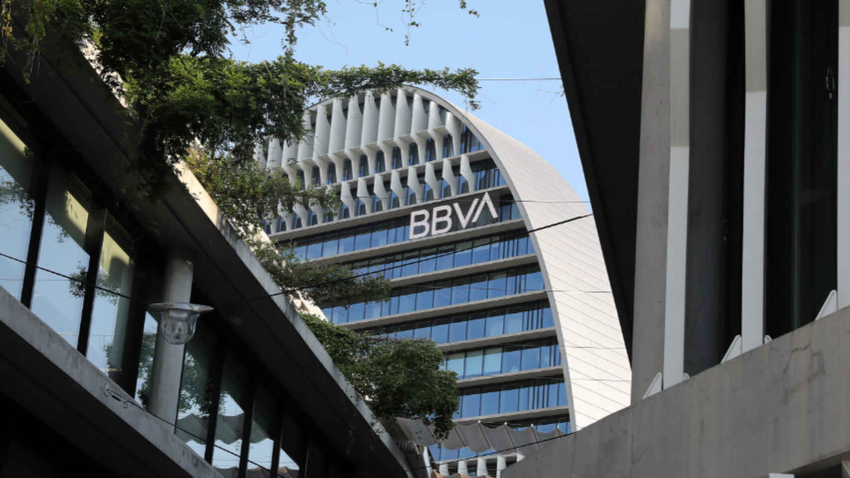 La sede de BBVA en Madrid.