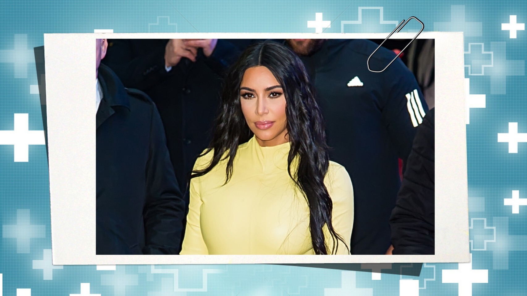 Kim Kardashian en un montaje de Jaleos.