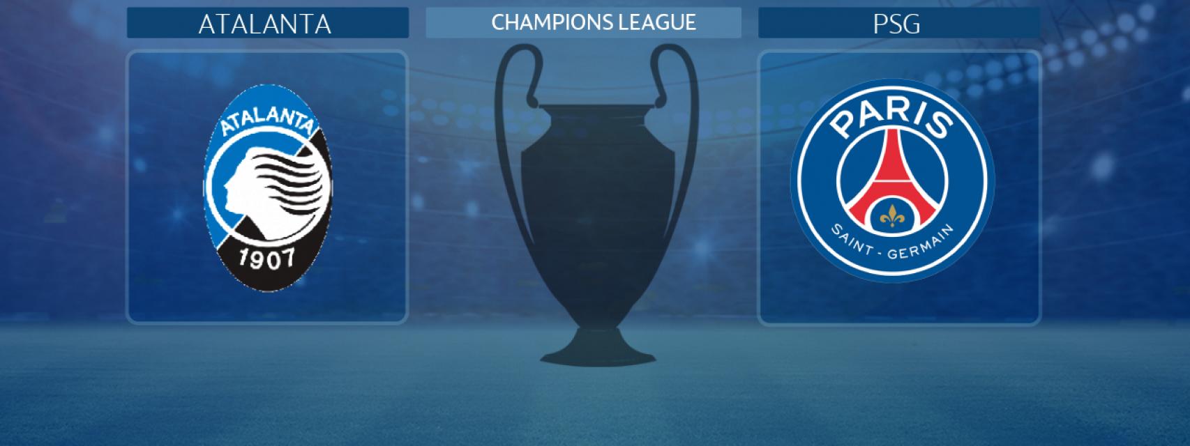 Atalanta - PSG, partido de la Champions League