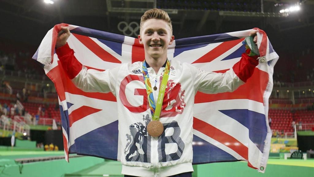 Nile Wilson, medallista olímpico en gimnasia en Río 2016
