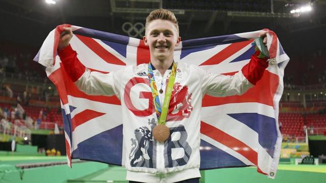 Nile Wilson, medallista olímpico en gimnasia en Río 2016