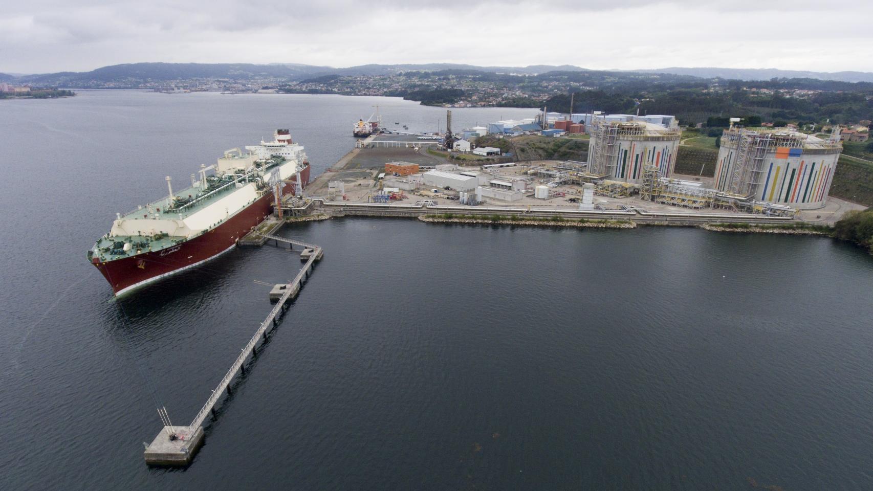 Las importaciones de gas natural caen un 18% en junio