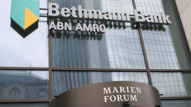 Oficinas de una filial de ABN Amro en Múnich, Alemania.