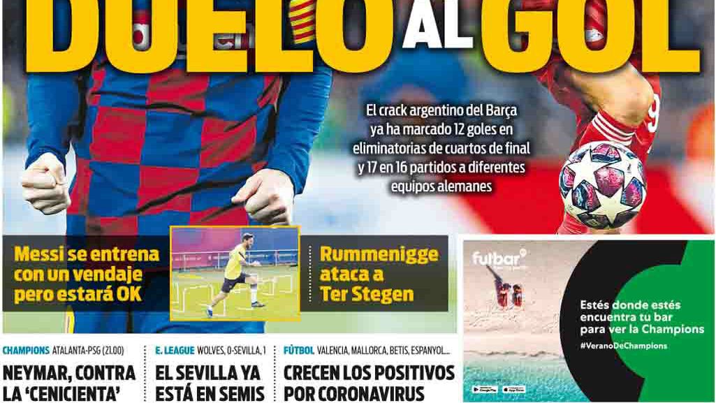 Portada Sport (12/08/20)