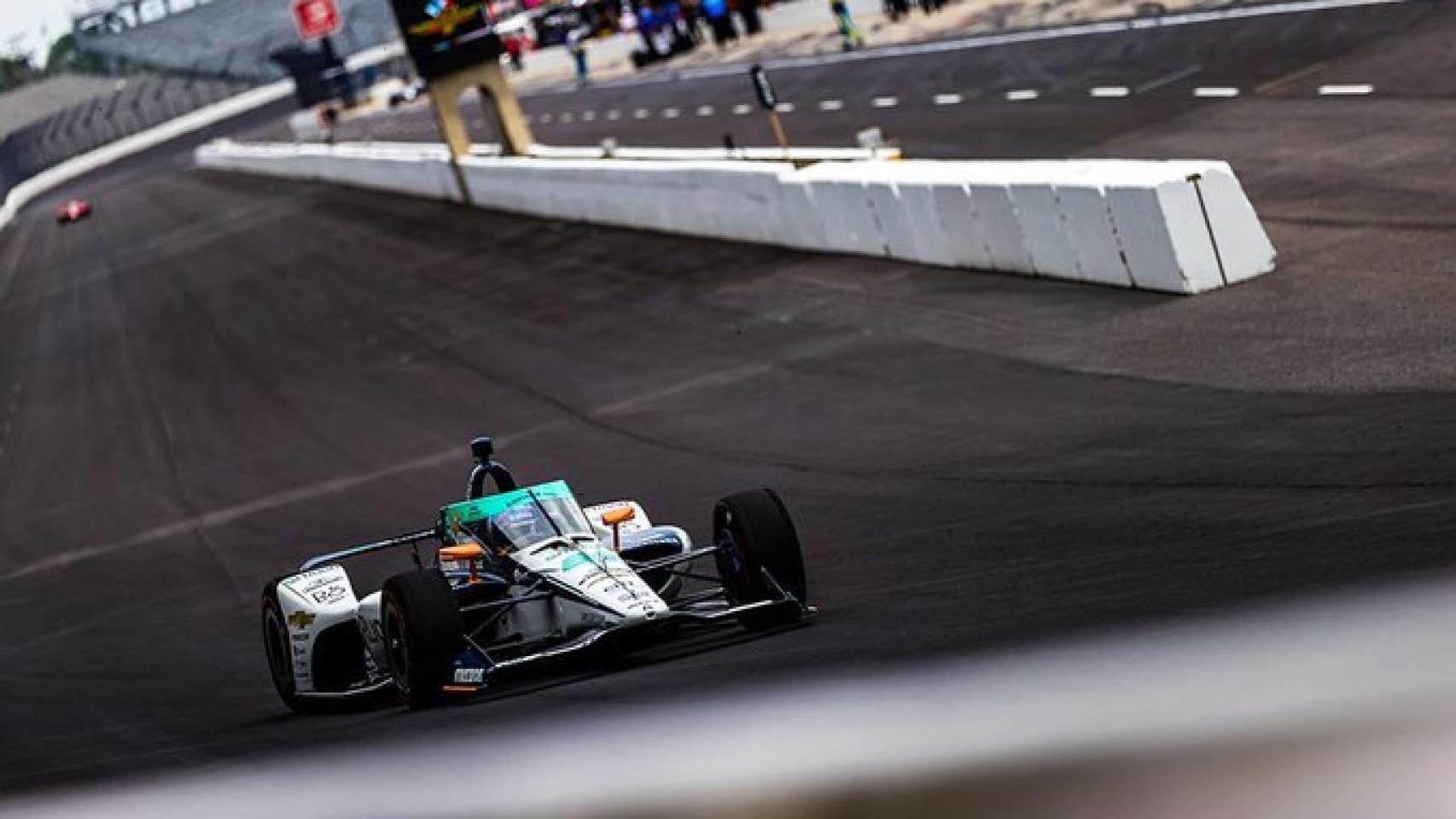 Fernando Alonso durante la Indy 500