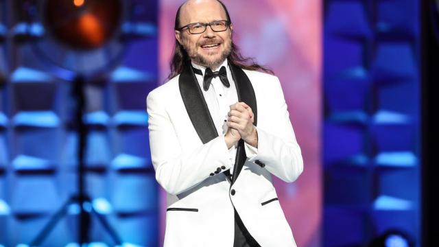 Santiago Segura, en los premios José María Forque.